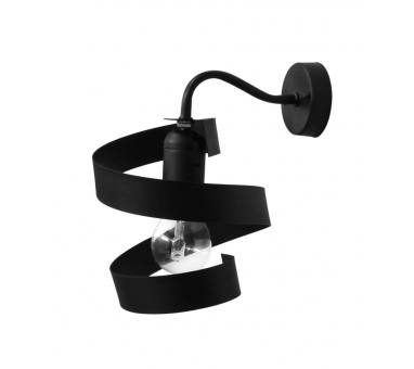 Heronia FLEXI-01AP BLACK ΑΠΛΙΚΑ ΜΕΤΑΛΛΙΚΗ Ε/27