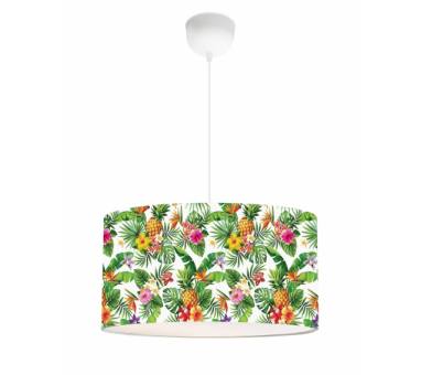 Heronia HK-21 1L JUNGLE-B WH Φ38 ΚΑΠΕΛΟ ΚΥΛΙΝΔΡΙΚΟ ΜΕ ΚΑΛΩΔΙΟ Ε/27