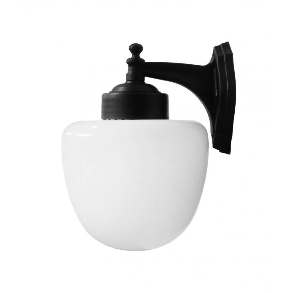 Heronia LP-120AN BLACK ΕΠΙΤΟΙΧΙΟ ΦΩΤΙΣΤΙΚΟ ΓΥΑΛΙ ΒΕΛΑΝΙΔΙ