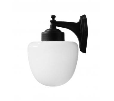 Heronia LP-120AN BLACK ΕΠΙΤΟΙΧΙΟ ΦΩΤΙΣΤΙΚΟ ΓΥΑΛΙ ΒΕΛΑΝΙΔΙ