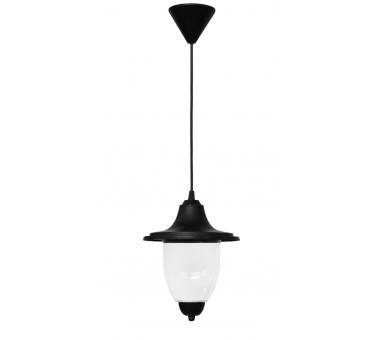 Heronia LP-960K BLACK PLASTIC ΚΡΕΜΑΣΤΟ ΕΞ.ΧΩΡΟΥ Ε/27