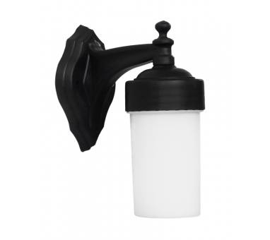 Heronia D-06AN BLACK Επιτοίχιο φωτιστικό Ε/27 μαύρο