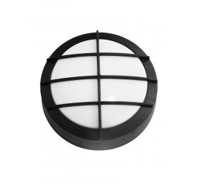 Heronia D-207 S BLACK ΣΤΕΓΑΝΗ ΕΠΙΤΟΙΧΙΑ ΠΛΑΦΟΝΙΕΡΑ ΕΞΩΤ. ΧΩΡΟΥ ΕΝΣΩΜΑΤΩΜΕΝΟ LED