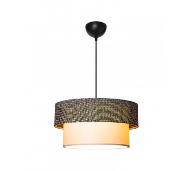 Heronia HK-10 BLACK/WHITE Φ40/35 Μοντέρνο Φωτιστικό Κρεμαστό E/27