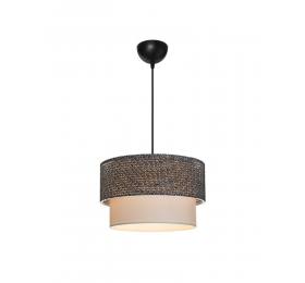 Heronia HK-10 BLACK/WHITE Φ30/25 Μοντέρνο Φωτιστικό Κρεμαστό E/27