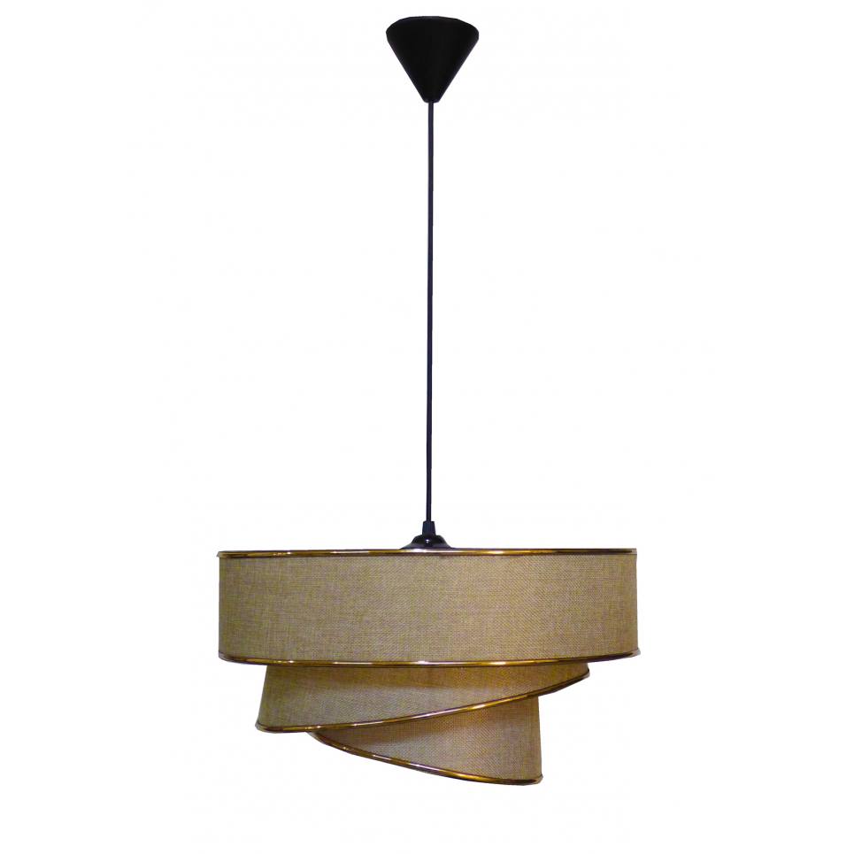 Heronia HK-30 ΚΑΦΕ-ΑΜΜΟΥ 1L Φ40 3PLO Μοντέρνο Φωτιστικό Κρεμαστό E/27