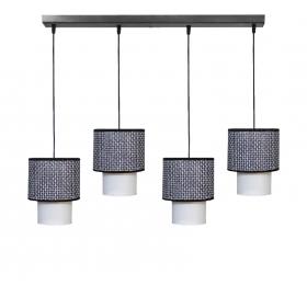 Heronia HK-10 RAGA 4L BLACK-WHITE ΟΡΟΦΗΣ ΚΑΠΕ΄ΛΑ