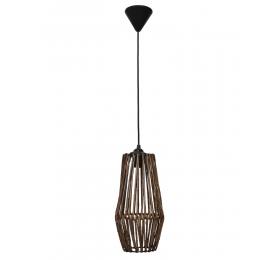 Heronia GEO-D- 1L BROWN ΚΡΕΜΑΣΤΟ Φ15 ΣΤΥΛ ΜΠΑΜΠΟΥ h100xΦ15