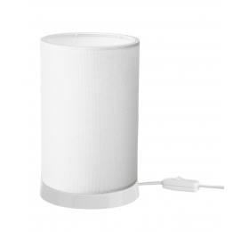 Heronia TL-07/H-01 WHITE/CREAM-WHITE ΠΟΡΤΑΤΙΦ ΚΥΛΙΝΔΡΙΚΟ ΑΜΠΑΖΟΥΡ Ε/27