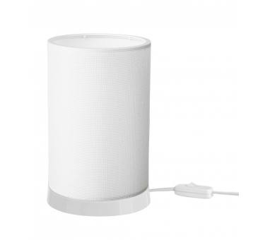 Heronia TL-07/H-01 WHITE/CREAM-WHITE ΠΟΡΤΑΤΙΦ ΚΥΛΙΝΔΡΙΚΟ ΑΜΠΑΖΟΥΡ Ε/27