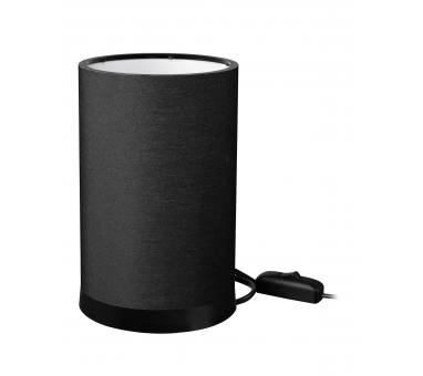 Heronia ΠΟΡΤΑΤΙΦ ΚΥΛΙΝΔΡΙΚΟ ΑΜΠΑΖΟΥΡ TL-07/H-03 BLACK-BLACK  Ε/27