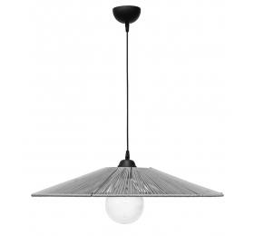 Heronia TX-02/60 1L ΓΚΡΙ ΚΡΕΜΑΣΤΟ ΚΩΝΙΚΟ ΦΩΤΙΣΤΙΚΟ ΝΗΜΑ Φ60