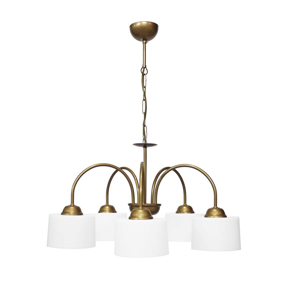 Heronia BELLA-DRUM 5L GOLD MAT ΠΟΛΥΦΩΤΟ ΚΡΕΜΑΣΤΟ