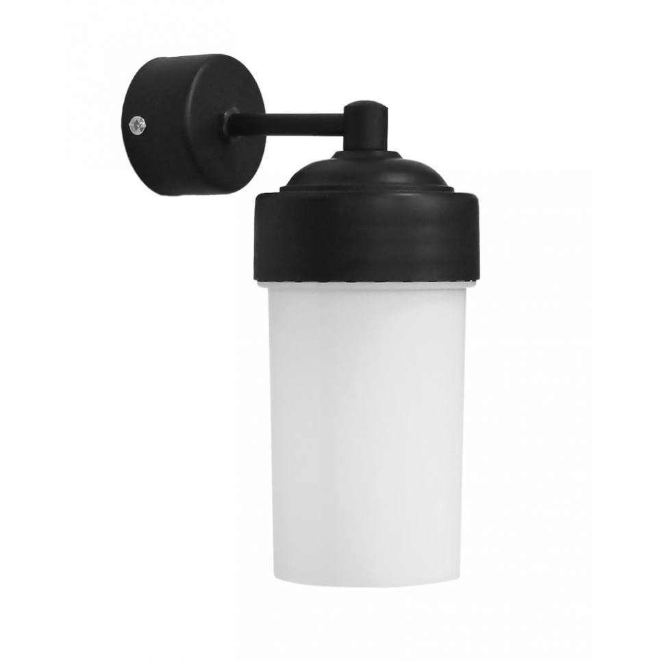 Heronia Φωτιστικό επιτοίχιο D-06AS BLACK