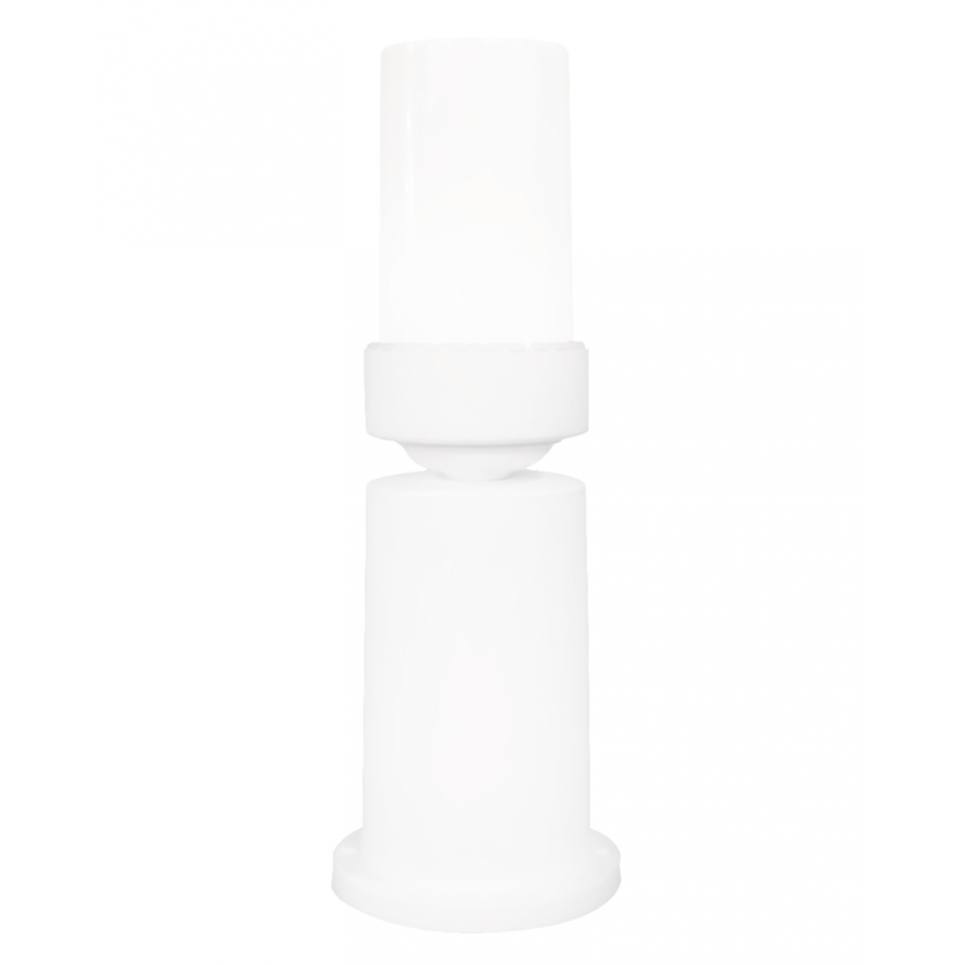 Heronia D-06EB WHITE Δαπέδου/εδάφους 35cm φωτιστικό Ε/27 γκρί