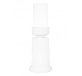 Heronia D-06EB WHITE Δαπέδου/εδάφους 35cm φωτιστικό Ε/27 γκρί