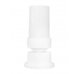 Heronia D-06E WHITE Δαπέδου/εδάφους H23CM φωτιστικό λευκό Ε/27