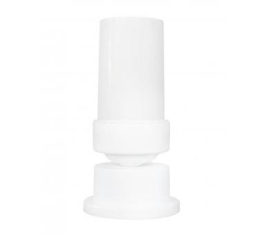 Heronia D-06E WHITE Δαπέδου/εδάφους H23CM φωτιστικό λευκό Ε/27