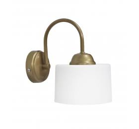 Heronia DRUM/AP-A- WHITE-GOLD ΑΠΛΙΚΑ E/27