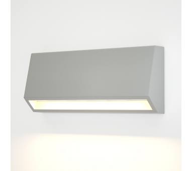 Heronia Φωτιστικό επιτοίχιο HER-03 LED GREY IP65 εξωτερικού χώρου