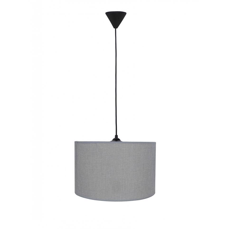 Heronia ΗΚ-04 ΓΚΡΙ 1L Φ30 ΚΡΕΜΑΣΤΟ ME ΚΑΛΩΔΙΟ ΑΜΠΑΖΟΥΡ