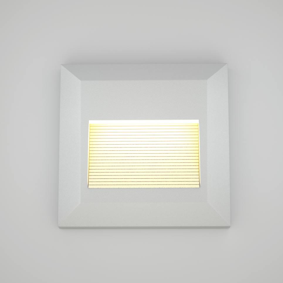 Heronia Φωτιστικό επιτοίχιο πλαφονιέρα HER-06 LED WHITE εξωτερικού χώρου