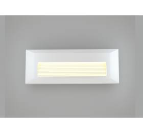 Heronia Φωτιστικό επιτοίχιο πλαφονιέρα HER-07 LED WHITE εξωτερικού χώρου