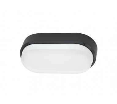 Heronia Φωτιστικό επιτοίχιο χελώνα HER-12 LED BLACK εξωτερικού χώρου