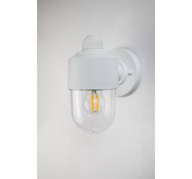 Heronia LP-210 WHITE Επιτοίχιο εξωτερικού χώρου