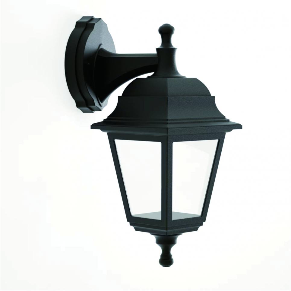 Heronia LP-350-1 BLACK UP & DOWN Επιτοίχιο εξωτερικού χώρου