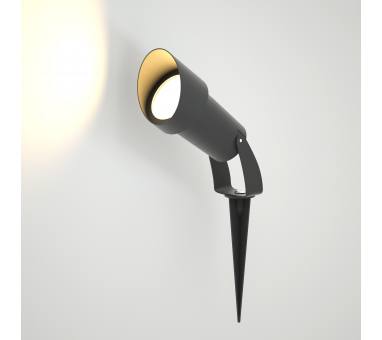 Heronia Φωτιστικό σποτ ,προβολάκι, C-12 BLACK εξωτερικού χώρου