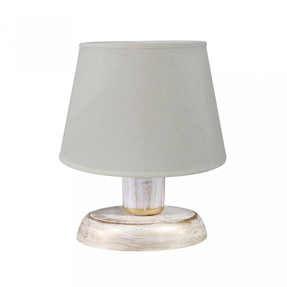 Heronia ΠΟΡΤΑΤΙΦ ΚΩΝΙΚΟ ΑΜΠΑΖΟΥΡ TL-08 Ø20 WH-BR/ΚΡΕΜ Ε/27