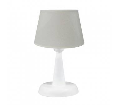 Heronia ΠΟΡΤΑΤΙΦ ΚΩΝΙΚΟ ΑΜΠΑΖΟΥΡ TL-10 Ø20 WH/KΡΕΜ Ε/27