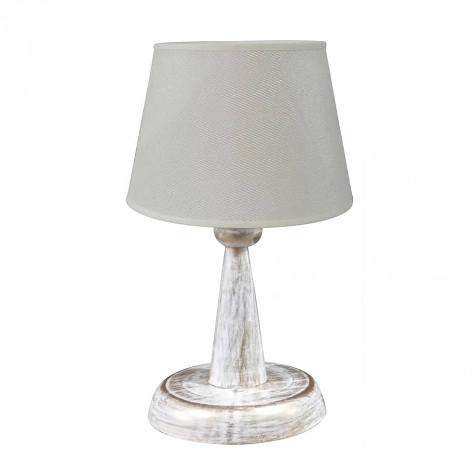 Heronia ΠΟΡΤΑΤΙΦ ΚΩΝΙΚΟ ΑΜΠΑΖΟΥΡ TL-10 Ø20 WH-BR/KΡΕΜ Ε/27