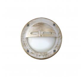 Heronia Φωτιστικό χελώνα SLP-10D WHITE-BRONZE