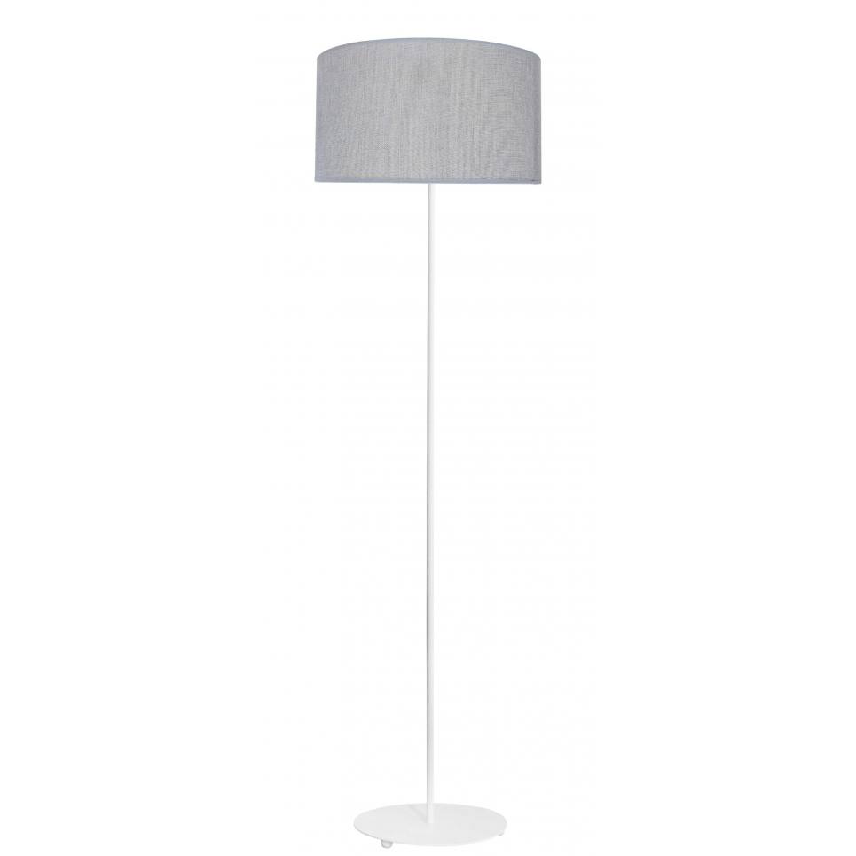 Heronia ΗFLB-04 FLOOR LAMP WH-ΓΚΡΙ ΟΡΘΟΣΤΑΤΗΣ