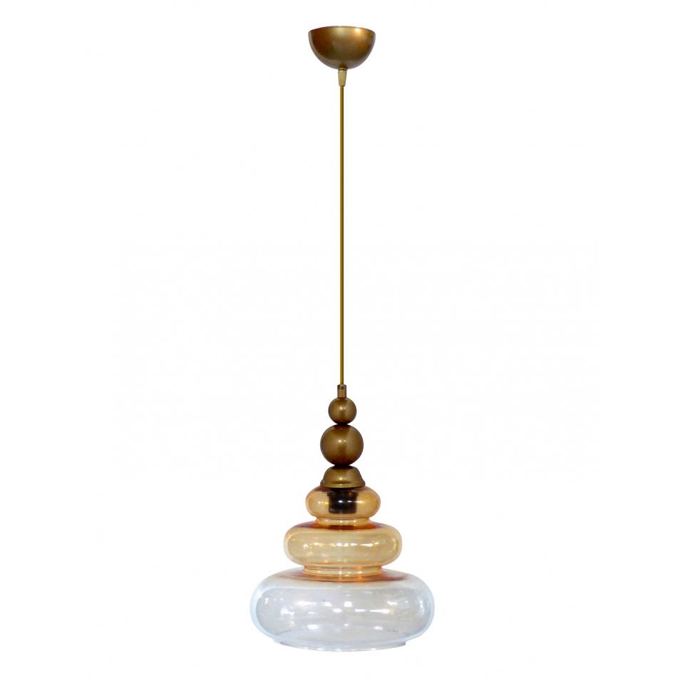 Heronia GL-6030/25 1L -B- PENDEL MELI Φ25 ΓΥΑΛΙΝΟ ΚΡΕΜΑΣΤΟ