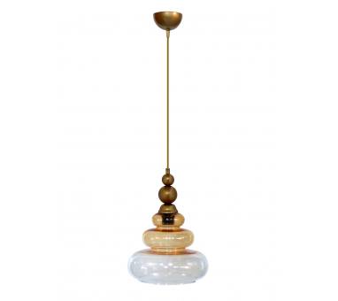 Heronia GL-6030/25 1L -B- PENDEL MELI Φ25 ΓΥΑΛΙΝΟ ΚΡΕΜΑΣΤΟ