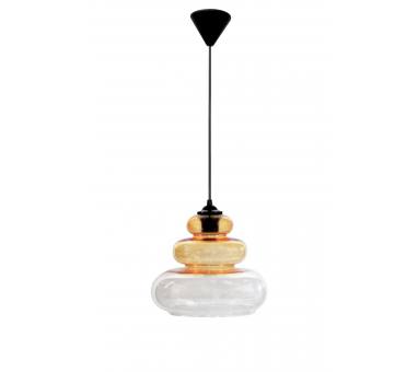 Heronia GL-6030/25 1L -A- PENDEL MELI Φ25 ΓΥΑΛΙΝΟ ΚΡΕΜΑΣΤΟ