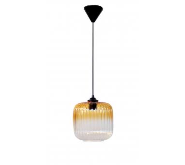 Heronia GL-6010/20 1L -A- PENDEL MELI Φ20 ΓΥΑΛΙΝΟ ΚΡΕΜΑΣΤΟ