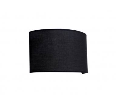 Heronia HR-03AP OVAL ΜΑΥΡΟ ΑΠΛΙΚΑ ΤΟΙΧΟΥ