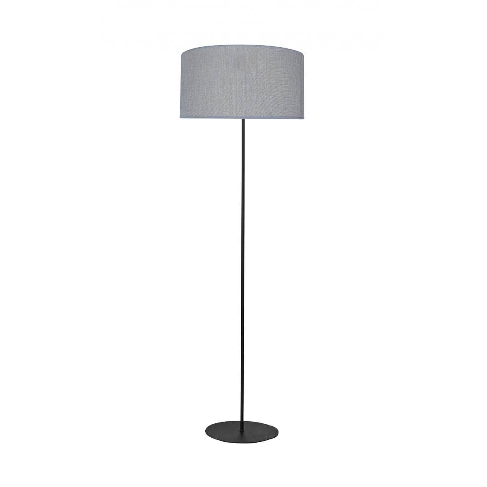 Heronia ΗFLB-04 FLOOR LAMP BL-ΓΚΡΙ ΟΡΘΟΣΤΑΤΗΣ