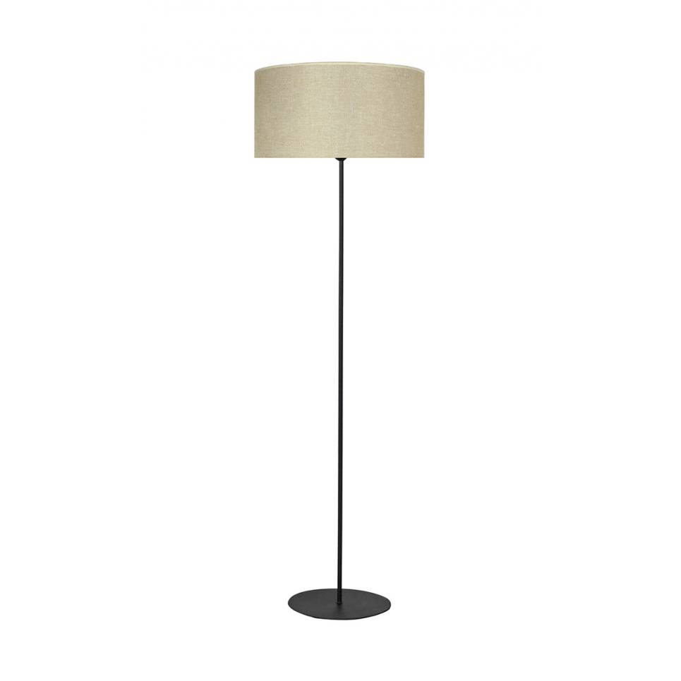 Heronia ΗFLB-02 FLOOR LAMP BL-ΜΠΕΖ ΟΡΘΟΣΤΑΤΗΣ