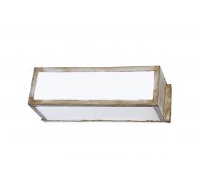 Heronia Φωτιστικό τοίχου SLP-50A WHITE-BRONZE