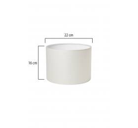 Heronia HP-01 ΛΕΥΚΟ/ΚΡΕΜ Φ22 ΑΜΠΑΖΟΥΡ ΚΥΛΙΝΔΡΟΣ