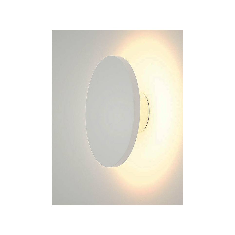 Heronia Φωτιστικό επιτοίχιο HER-01 LED WHITE εξωτερικού χώρου