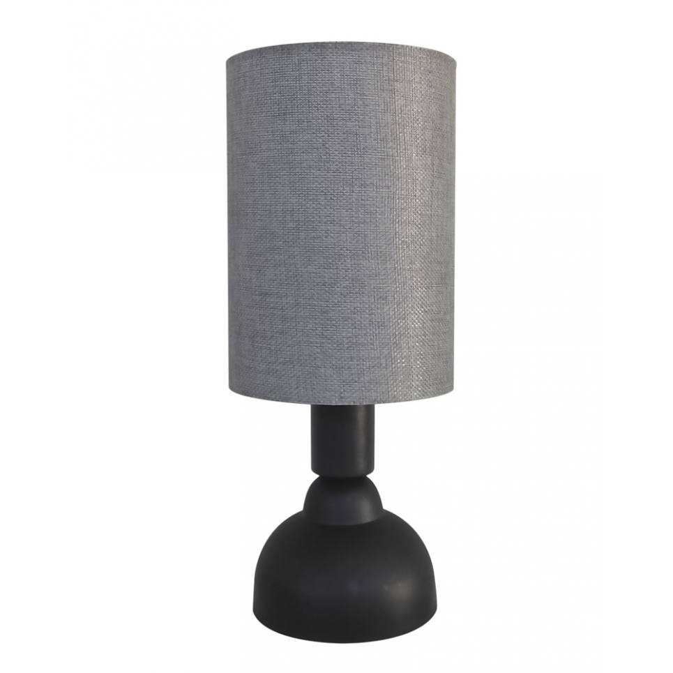 Heronia ΠΟΡΤΑΤΙΦ TL-09/Φ14 BLACK-ΓΚΡΙ ΣΩΛΗΝΑ KYΛΙΝ.ΑΜΠΑΖΟΥΡ Ε/27