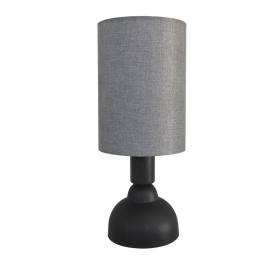 Heronia ΠΟΡΤΑΤΙΦ TL-09/Φ14 BLACK-ΓΚΡΙ ΣΩΛΗΝΑ KYΛΙΝ.ΑΜΠΑΖΟΥΡ Ε/27