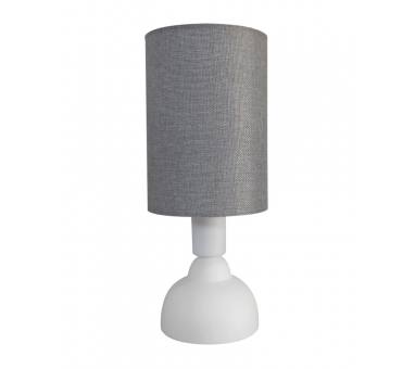 Heronia ΠΟΡΤΑΤΙΦ TL-09/Φ14 WHITE-ΓΚΡΙ ΠΟΡΤΑΤΙΦ ΣΩΛΗΝΑ KYΛΙΝ.ΑΜΠΑΖΟΥΡ Ε/27