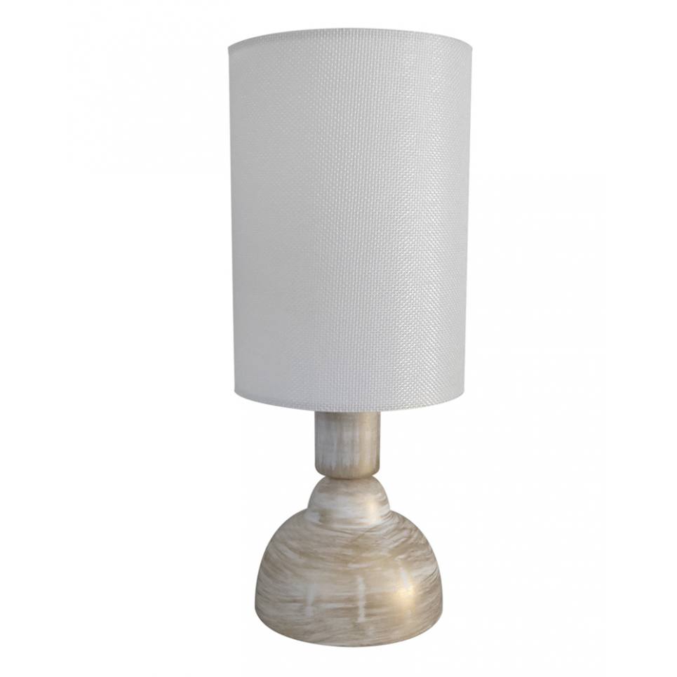 Heronia ΠΟΡΤΑΤΙΦ TL-09/Φ14 WH/BR - ΛΕΥ/ΚΡΕΜ ΠΟΡΤΑΤΙΦ ΣΩΛΗΝΑ KYΛΙΝ.ΑΜΠΑΖΟΥΡ Ε/27